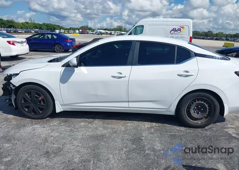 2021 Nissan Sentra S Xtronic Cvt from USA, damaged, VIN 3N1AB8BV8MY281906